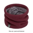 thumbnail image 4 of Ruiboury Knitted Neck Warmer For Cozy And Trendy Winter Look Fashionable And Versatile Winter Neck Warmer Wine Red, 4 of 6