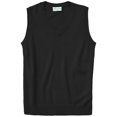 thumbnail image 1 of CLASSROOM Little Boys' Uniform Sweater Vest, Black, Small, 1 of 4