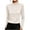 #09 White, variant on AloohaidyvioNo Boundaries Womens Long Sleeve Tops Crew Neck Slim Fit Tees Fall Soft Casual Stretchy Lace Shirts
