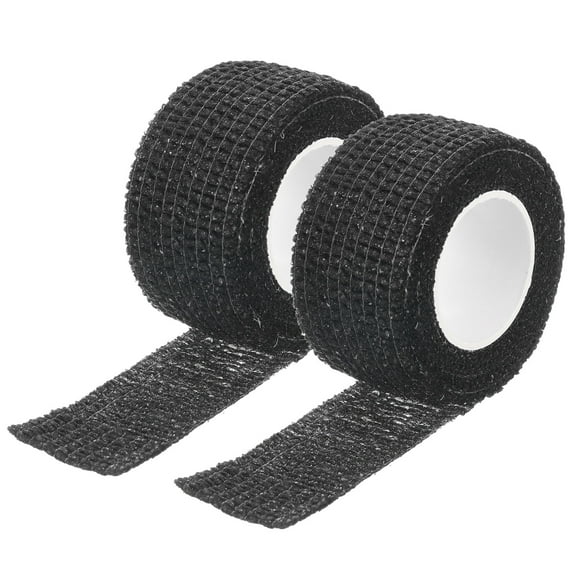 Chair Leg Protectors, 2 Pack - Non-Slip Silent Self-Adhesive Tape Suitable for Any Table Foot Chair Leg (Black)