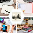 thumbnail image 6 of FORMRS 1-Subject Spiral Notebook 8" x 5" College Ruled 60 Refillable Sheet A5 Hard Cover, 2 Pack, Hand Drawn Christmas Trees, 6 of 7