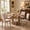 Natural, variant on Leovanni Modern 48" 5-Piece Solid Wood Dining Table Set with 4 Upholstered Chairs, Rectangular Kitchen & Dining Room Set, Natural