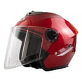 thumbnail image 3 of Casco Motocicleta Abierto 3/4 Visera Doble Hd Abatible Dot, 3 of 5