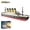 3688PCS, variant on TRANSLINK Titanic Model Building Blocks Set with 1878 Pcs Micro Mini Blocks 3D Puzzle Sets DIY Educational Toys Ideal Gift
