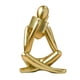 thumbnail image 4 of Estatua del Pensador Figura Artística Adornos Coleccionables Modernos Figura Humana Elegante 8cmx6cmx12cm, 4 of 9