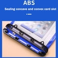 thumbnail image 4 of ziyahi Waterproof Shoulder Swimming Surfing Beach Water Playing Phone Transparent Pouch blue, 4 of 6