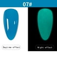 CENGZISHU Nail Lacquer Thinner Gel Nail Polish 9 Colors Neon Luminous