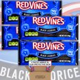 thumbnail image 2 of Red Vines Twists Bundle Pack - Black Licorice - 4 Separate Individually Sealed 5 Ounce Trays - For Parties, Lunches, Snacks, Gatherings - Store in Lockers, Bags, Cars in Cornershop Confections Pack, 2 of 3