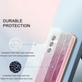 thumbnail image 3 of For Samsung Galaxy S24+ Plus Case, Gradient Color Feather Pattern Full Body Shockproof Protective Anti-Scratch Drop Proof Slim Fit Phone Case for Samsung Galaxy S24+, Pink, 3 of 10