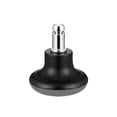 thumbnail image 2 of Lot de 5 Roues de Chaise de Bureau en PU Design Pratique Ferme Ours Plus de Poids Antidérapant Protéger Plancher Roue Fixe Pièces de Rechange pour Chaises, 2 of 6
