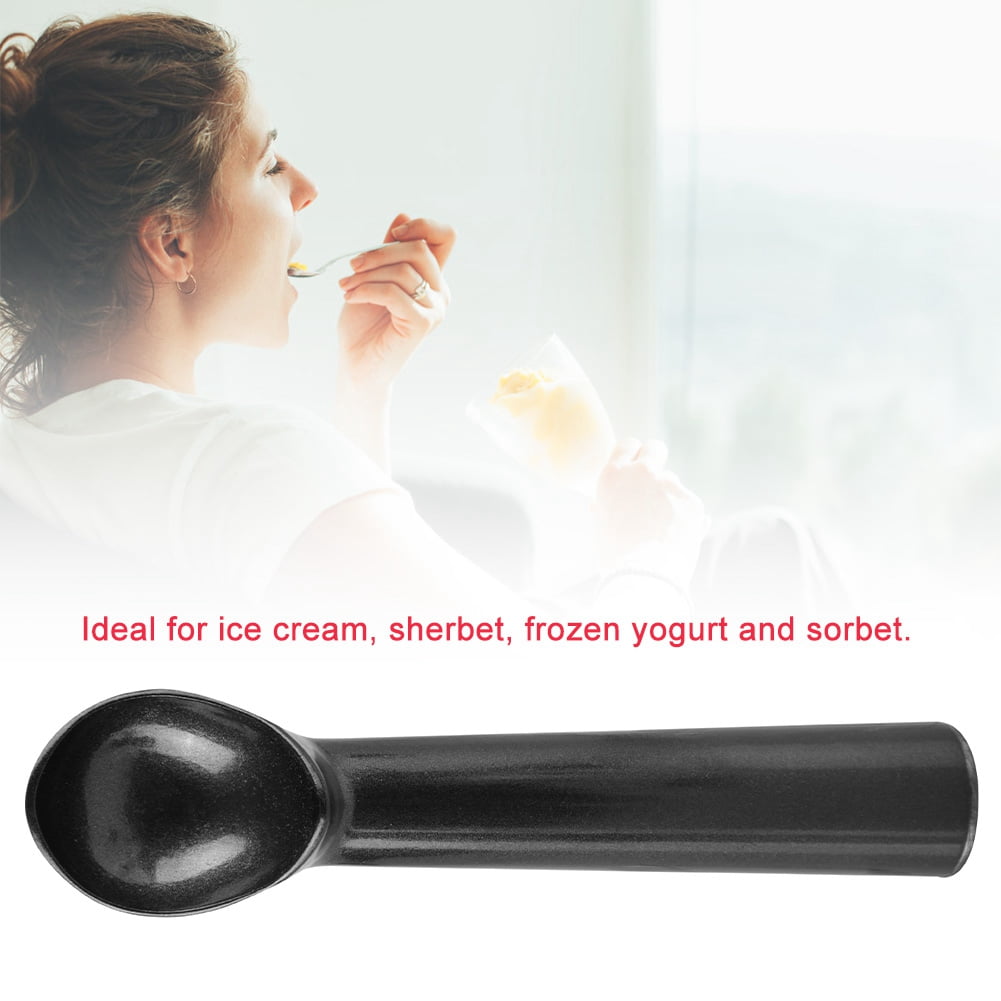 Durable Watermelon Scoop, 18cm Ice Cream Scoop, For Ice Cream, Sherbet, Frozen Yogurt Home Restaurant Black / Silver