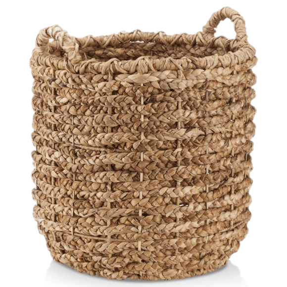 Bouclair Natural Water Hyacinth Basket Small