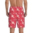 thumbnail image 6 of KLL Hello Summer Flamingo for Men's 1-Pack Shorts,Sleep Pajama Shorts for Men Soft Pj Shorts Men's Pajama Bottoms Sleepwear -Large, 6 of 7