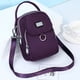 thumbnail image 2 of Bolso Bandolera Bolso cruzado de mensajero elegantes Correa ajustable impermeable simple para el trabajo, 2 of 5