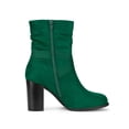 thumbnail image 3 of Unique Bargains Bottines à Talon Bloc Décontractées pour Femmes, 3 of 7