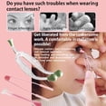 thumbnail image 2 of Hodyludy Soft Contact Lens Insertion and Removal Tool, Tweezer with Soft Tip, Portable Contact Lens Stick Tool Case Set for Girls with Long Nails, Gift for Contact Lens User, 2 of 7