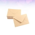 thumbnail image 5 of OUNONA Beige Mini Envelope for Card Letters Made of Good Quality Paper Great for Storage and Parties 50pcs, 5 of 8