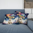 thumbnail image 2 of Happy New Year with Shiba Inu Fireworks Holiday Xmas Winter 2025 Pillow Cushion Double Sided Shibas Dog Lovers Gifts Idea Throw Pillow - 00025, 2 of 4