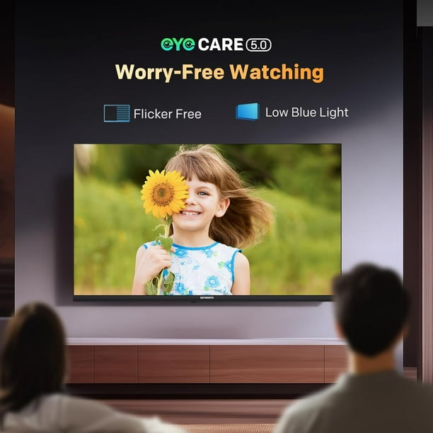 SKYWORTH 32 Inch QLED Smart TV, HD TV Compatible with Google TV