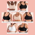 thumbnail image 4 of Sujetador Shapermint, inalámbrico, ajustable, blanco, talla grande, 4 of 6