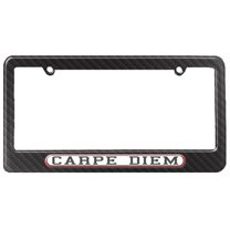 Carpe Diem - Seize The Day License Plate Frame