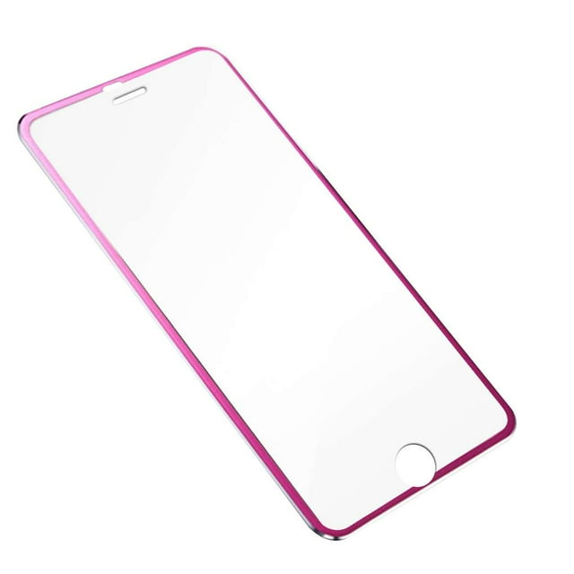 serony 3D Curved Full Cover Tempered Glass Titanium Alloy Edge Film Screen Protector for iPhone 6/6S/6 plus/6S plus/7/7 plus/8/8 plus