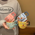 thumbnail image 3 of Juego de cuatro tazas de Bob Esponja, caja de regalo exquisita, taza bonita, taza de agua para pareja, regalo de cumpleaños, Taza de cerámica, 3 of 4