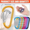 thumbnail image 2 of Llavero con clip de aluminio Carabiner Shimeyao de 1.8 pulgadas, 180 unidades, 2 of 6