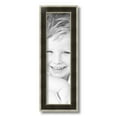 thumbnail image 2 of ArtToFrames 5x18" Black Panel With Silver Lip Picture Frame, Multi Wood Poster Frame, with Regular Glass and Foam Backing 3/16 inch (FBPL-5093), 2 of 7