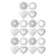 thumbnail image 1 of Yuarrent 1 Set School Supply Rust-proof DIY Easy Molds Use Template Dies Exquisite to for Making Album Paper Scrapbooking Type2 NO2 Yuarrent CBP216338, 1 of 4