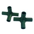 thumbnail image 1 of Almencla 3 x 2pcs Plastic 16mm Greenhouse PVC Building Fittings Frame, 1 of 8