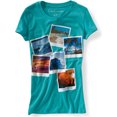 thumbnail image 1 of Camiseta gráfica de Surf Aeropostale para mujer verde extra pequeña, 1 of 1