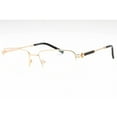 thumbnail image 1 of Charriol PC75114 C03 Men's Shiny Gold/Black Half Rim Eyeglasses, 1 of 2
