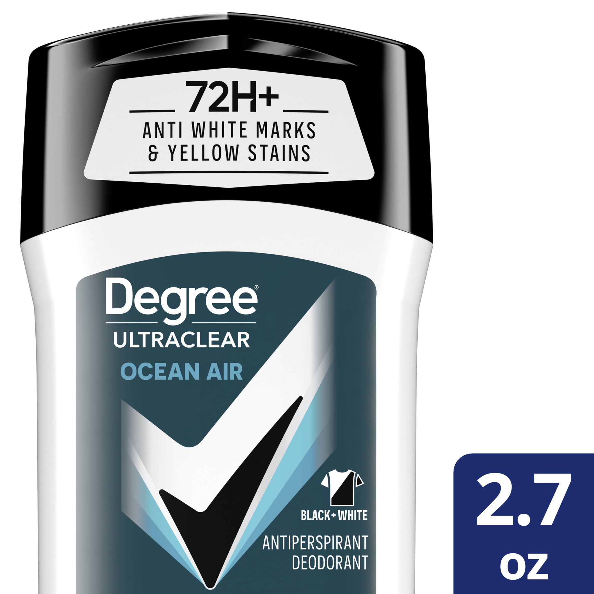 Degree Men UltraClear 72H Antiperspirant Deodorant Ocean Air, 2.7 oz