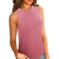 thumbnail image 4 of Sherrylily Women Tank Tops Crew Neck Sleeveless Casual Loose Fit Tee Shirts S-2XL, 4 of 7