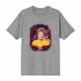 thumbnail image 4 of Golden Girls Blanche Galaxy Headshot Crew Neck Short Sleeve Men's T-shirt-XL, 4 of 6