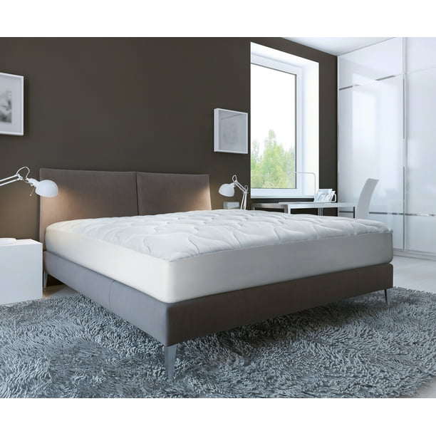 Hotel Solutions Waterproof Mattress Pad, Queen