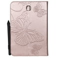 thumbnail image 6 of Galaxy Tab A 8.0-inch SM-T350/ SM-P350 Case, Allytech Embossed with Butterfly Series Folio Smart Wallet Case with Cards/Cash Holder for Samsung Galaxy Tab A 8.0" Tablet(SM-T350/ P350), Rosegold, 6 of 7