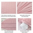 thumbnail image 5 of Oggfader Bed Pillows for Sleeping Super Soft Weave Pillow Standard Size 19 X 29 In Breathable Skin Friendly Pillow Decorative Weave Pillow, 5 of 6