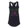 thumbnail image 2 of Wild Bobby, Raised On Sweet Tea & Jesus, Inspirational Christian, Women Racerback Tank Top, Black, Small, 2 of 5