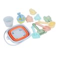 thumbnail image 1 of Juego de Juguetes de Playa, Cubo de Plegable, Palas, Juguetes de Interactivos Para Niños, Experiencia de Juego versáLL, para actividades de verano en figura en la, 1 of 7