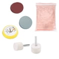 thumbnail image 6 of Dioche 34Pcs/Set Glass Polishing Kit, Scratch Remover Window Repair Cerium Oxide Polishing Powder Polishing Pad And Wheel, 6 of 9