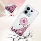 thumbnail image 3 of Funda para Xiaomi Redmi Note 13 Pro 5G con Brillo Líquido Flotante, Purpurina, Parachoques y Anillo Giratorio Soporte, 3 of 5