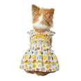 thumbnail image 5 of Oodles Multi-Colored Sassy Summer Icons Ruffled Spring Dog Dress, XS, 5 of 7