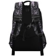 thumbnail image 3 of FORMRS Kids School Backpack Elementary Student Unisex Travel Bookbag with Reflective Stripes, Light Purple Flowers, 3 of 7
