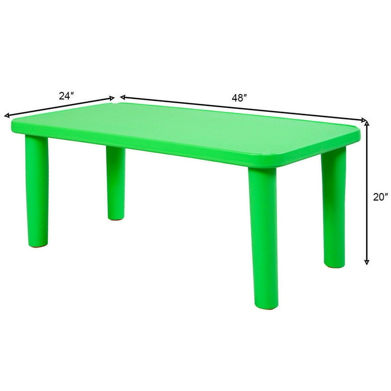 Plastic play shop table