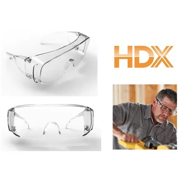 Over The Glass Safety Eyeglass Protectors Impact & Scratch Resistant Lenses