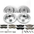 thumbnail image 3 of PowerStop Front and Rear Z23 Evolution Sport Carbon-Fiber Ceramic Brake Pad and Drilled & Slotted Rotor Kit Fits: DODGE Select Models K4385, 3 of 10