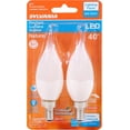 thumbnail image 3 of Osram Sylvania 3005213 40W B10 E12 Dimmable LED Bulb for Indoors - Pack of 2, 3 of 9