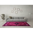 thumbnail image 3 of Ahgly Company Indoor Square Persian Pink Traditional Area Rugs, 8' Square, 3 of 4